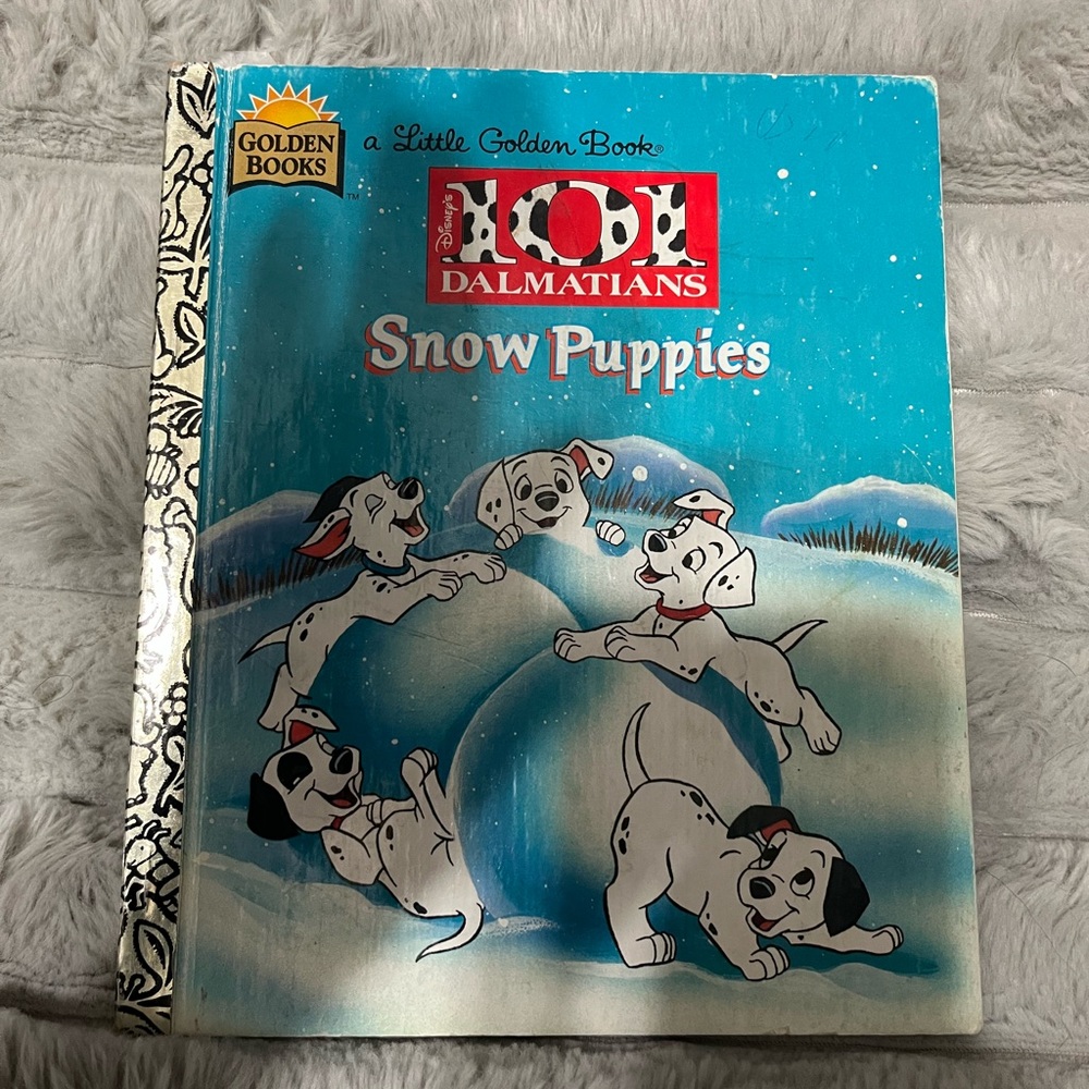 Disney 101 Dalmatians Snow Puppies A Little Golden Book